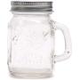 Juvale Clear Glass Mason Jars 4 oz with Silver Lids, 24 Pieces