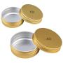 48 Stück Mehrfarbige Aluminiumdosen (1Oz 24+2Oz 24), Schraubdeckel Metallbehälter für Küche, Büro, Kerzen, Süßigkeiten, kleine Kunsthandwerkliche Artikel, Schiebedeckel Gewürzgläser (Gemischte Größen, Multicolor)