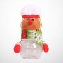 Amosfun Christmas Candy Jar Hanging Toy Gift Cookie Jar Bottle Box Piggy Bank Xmas Holiday Gift Home Table Decor Kids Goodie Bag Filler Party Favors Supplies (Gingerbread Man)