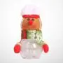 Amosfun Weihnachts-Süßigkeitenbehälter Hänge Spielzeug Geschenk-Glas für Kekse Xmas Holiday Geschenk Haus Tischdeko Kinder Gutscheine Füllung Party-Dekorationen (Weihnachtsbaummann)