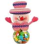DICPOLIA Christmas Decor，Cute Candy Storage Can Decorate Home Gift Cookies Food Storage Jar