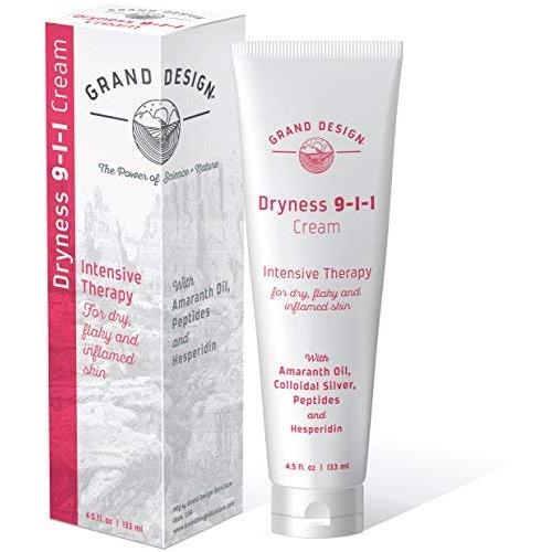 Grand Design - Dryness 9-1-1 Natural Moisturizing Face and Body Cream for Sensitive, Damaged, Irritated, and Dry Skin