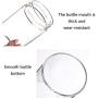 WANGLX ST Metal Sealed Tank Borosilicate Glass Storage Jar Portable Storage Tank Chinese Medicine Powder Preservation Bottle Home Kitchen Tools, A