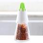 DUDDP Storage Spice lar set Spice Rack spice jars containers +6 Spice Boxes storage boxes seasoning tins rack,Rotating Seasoning Set for Kitchen/Restaurant, etc.