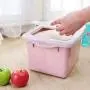Plastic Kitchen Square Food Storage Containers Canister Grain Storage Tanks Food Storage Jar Airtight Food Storage Containers-long