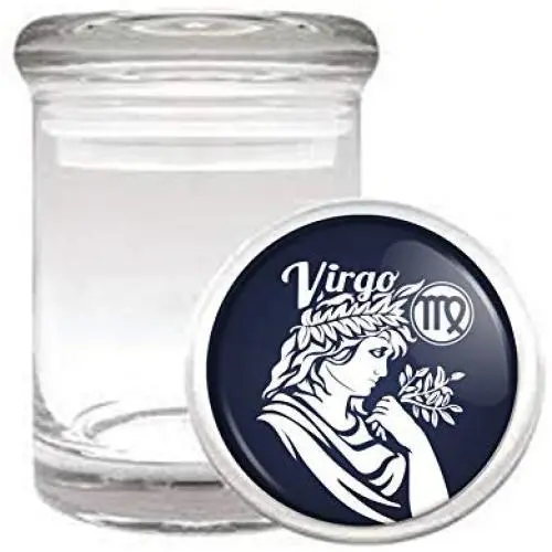 Bouchon d’astrologie du signe du Vierge : Flacons en verre inodore pour horoscope Bouchon d’astrologie du signe du Vierge : Flacons en verre inodore pour horoscope