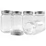 Novelinks 16 Ounce Clear Plastic Jars Containers With Screw On Lids - Refillable Round Empty Plastic Slime Storage Containers for Kitchen & Household Storage - BPA Free (10 Pack) Novelinks 16 Ounce Clear Plastic Jars Containers With Screw On Lids - Refillable Round Empty Plastic Slime Storage Containers for Kitchen & Household Storage - BPA Free (10 Pack)