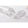 3Pcs 150ml/5oz Empty Refillable Clear Plastic Soft Tube Squeezable Bottle With Flip Cover Cosmetic Makeup Bath Shower Gel Lotion Liquid Shampoo Storage Container Jars