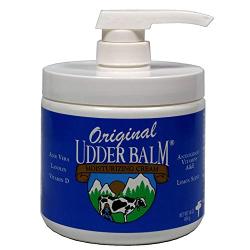 Original Udder Balm Moisturizing Cream 16oz Pump Jar