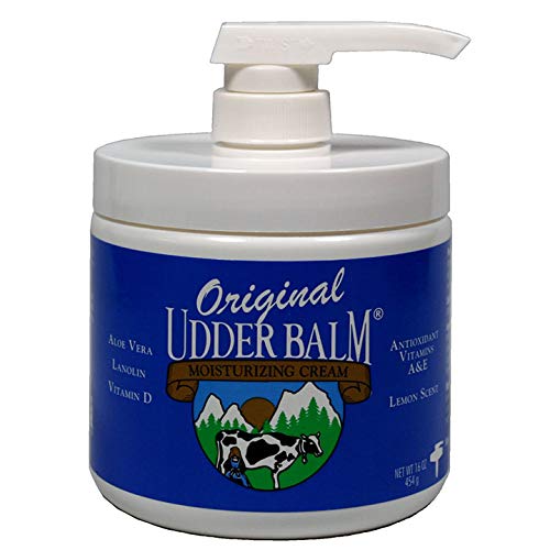 Original Udder Balm Moisturizing Cream 16oz Pump Jar