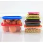 Boîtes de rangement rectangulaires Uirend – 7 pièces, bacs en plastique arc-en-ciel, idéal pour congélateur et préparation de repas. Boîtes de rangement rectangulaires Uirend – 7 pièces, bacs en plastique arc-en-ciel, idéal pour congélateur et préparation de repas.