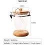 TINTON LIFE Best Storage Container Airtight Food Storage Jar Multi-purpose Container Clear Round Jar for Storing Coffee and More(38.89 fl.oz)