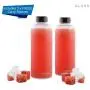 Bouteilles en Verre Kanrel 32oz avec Caps | Meilleure Bouteille pour Jus d'Orange et de Pomme Frais | Réutilisables, Remplissables, Étanches, Vides, Portables, Conteneurs de Rangement en Verre pour le Pressage de Jus Bouteilles en Verre Kanrel 32oz avec Caps | Meilleure Bouteille pour Jus d'Orange et de Pomme Frais | Réutilisables, Remplissables, Étanches, Vides, Portables, Conteneurs de Rangement en Verre pour le Pressage de Jus