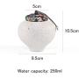 Colorful Porcelain Tea Box Mini Crude Pottery Tea Storage Jar Spices Container For Kitchen Food Storage Tank With Lid Case Pot,Red
