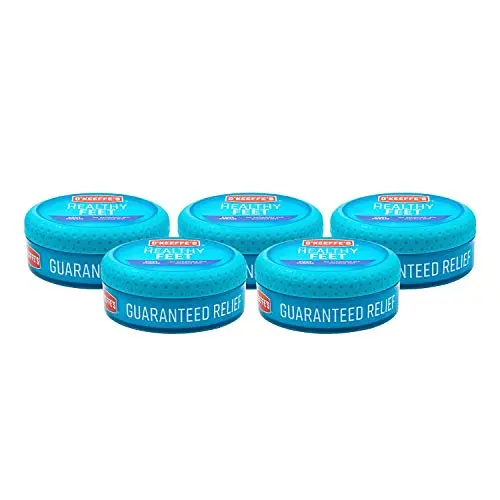 OKeeffes for Healthy Feet Foot Cream, 3.2 oz., Jar, (Pack of 5) OKeeffes for Healthy Feet Foot Cream, 3.2 oz., Jar, (Pack of 5)