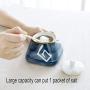 Kitchen Spice Jar Storage, Creative Spoon Dispenser Jar Set, Lid Spice Storage Tank,D