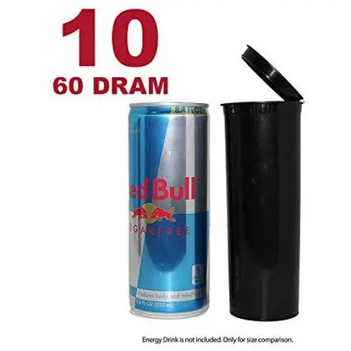 Bouteilles hermétiques W Gallery 10 Black 60 Dram Pop Top - Contenants étanches anti-odeurs - Flacons en plastique médical de qualité médicale pour pilules, herbes, fleurs, suppléments, lot de gros, pas de bocaux en verre Bouteilles hermétiques W Gallery 10 Black 60 Dram Pop Top - Contenants étanches anti-odeurs - Flacons en plastique médical de qualité médicale pour pilules, herbes, fleurs, suppléments, lot de gros, pas de bocaux en verre