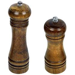 JUSTDOLIFE Pepper Grinder Woden Mill Shaker Manual Pepper Grinder or Salt Shaker for Professional Chef