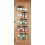 Spice Rack 36 spice gripper- Spice Racks Strips Cabinet Cabinet Door - Use Spice Clips for Spice Organizer - stick or screw Spice Storage Spice Clips