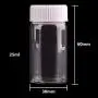 Bouteilles et Jars de Rangement | 15ml 25ml 40ml 50ml 60ml Bouteilles en Verre Transparent avec Bouchon Plastique Blanc Petites Fiole Vials DIY Artisanat 24pcs | par HUDITOOLS | 1 PC Bouteilles et Jars de Rangement | 15ml 25ml 40ml 50ml 60ml Bouteilles en Verre Transparent avec Bouchon Plastique Blanc Petites Fiole Vials DIY Artisanat 24pcs | par HUDITOOLS | 1 PC