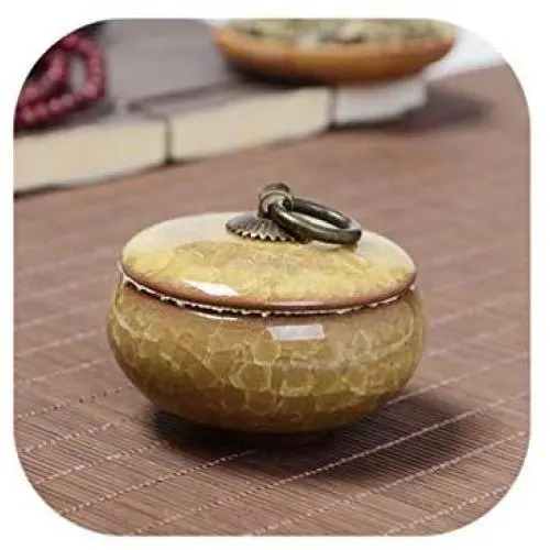 6.5Cm4.8Cm Ceramic Jar Tea Storage Box Sealed Cans Portable Travel Kitchen Bar Supplies Storage Box,8 6.5Cm4.8Cm Ceramic Jar Tea Storage Box Sealed Cans Portable Travel Kitchen Bar Supplies Storage Box,8