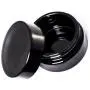 Bocal Noir en Verre 50 ml (1,7 fl oz - Eighth Oz) Style Cosmétique Voyage Hermétique | Récipient de Stockage Noir pour Cosmétiques - Bouchon à Vis Bocal Noir en Verre 50 ml (1,7 fl oz - Eighth Oz) Style Cosmétique Voyage Hermétique | Récipient de Stockage Noir pour Cosmétiques - Bouchon à Vis