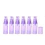 6 STÜCKE 5ml Lila Leere Tragbare Airless Pump Flaschen Reise Lotion Pump Behälter Cremes Toner Kosmetische Körperpflege Flüssigkeit Behälter Gläser Behälter