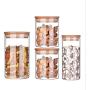 Creative Glass Storage Jar Transparent Food Storage Jar For storage Seal Tight Jar (9.5x15cm)