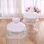 WAOving Nordic Ceramic Glass Candy Jars Sealed Cans Kitchen Food Storage Bottle Spices