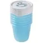 keeeper Freeze Food Box Mia Polar 0,35L Round 6 Pieces, Polypropylene, Blue, 9.5 x 9.5 x 9 cm keeeper Freeze Food Box Mia Polar 0,35L Round 6 Pieces, Polypropylene, Blue, 9.5 x 9.5 x 9 cm