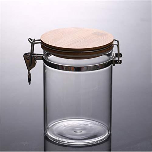 Mini Spice Jars Heat-resistant glass kitchen home sealed tea grain storage tank