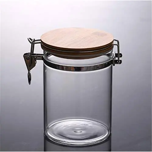 Mini Gewürzglas, hitzebeständiges Küchen- und Haushalts-Deckel für Teegetreidebehälter/Tank