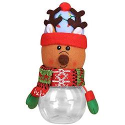 Thinktoo Child Kids Christmas Candy Jar Storage Bottle Santa Bag Sweet Christmas Box GIF, Christmas Decor Ornaments Gifts Xmas Decorations