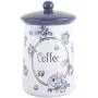 Pot à café en céramique indigo vintage stylisé avec motifs floraux bleus, joint en silicone – Creative Tops – 16 x 9 cm Pot à café en céramique indigo vintage stylisé avec motifs floraux bleus, joint en silicone – Creative Tops – 16 x 9 cm