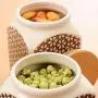 Cereal Containers Ceramic Seal Canister, Bamboo Cover With Sealing Ring Containers (color : B)