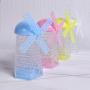 STOBOK Candy Holder Jar Plastic Windmill Shape Wedding Favors Container Sugar jar for Wedding Birthday Party Christmas Supplies 12pcs (Yellow)
