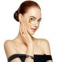 Adofect 30 Pairs Gold Eye Mask Power Crystal Gel Collagen Masks, Great For Anti Aging, Dark Circles & Puffiness