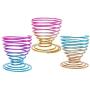 JUSTDOLIFE 3PCS Beauty Sponge Holder Creative Swirl Blender Holder Cosmetic Sponge Stand