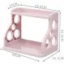 Double Layers Spice Rack, Seasoning Stand Holder Quality Plastic Kitchen Organizer Seasoning Jar Storage Shelf,Beige Double Layers Spice Rack, Seasoning Stand Holder Quality Plastic Kitchen Organizer Seasoning Jar Storage Shelf,Beige