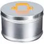 Italo Ottinetti Aufbewahrungskanister mit Bemalter Boxgriff Orange 16 cm, eine Größe
