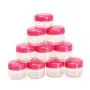 10pcs transparent small round cream bottle 5g jars pot container empty cosmetic plastic sample container for nail art storage 10pcs transparent small round cream bottle 5g jars pot container empty cosmetic plastic sample container for nail art storage