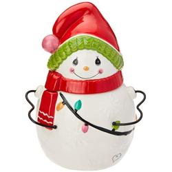 Precious Moments Snowman 191425 Cookie Jar, One Size, Multi