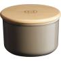 Emile Henry Ceramic Storage Jar for Spices, Ceramic, Silex, 0,3 L - ?11 cm