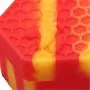 6 Stück Hexagoner Silikonbehälter, 26 ml, zum Abtropfen von Öl und Wachs, Küchen-Lagerbehälter, zufällige Farben