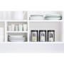 Brabantia Windowed 1.4 Litre Canister Set- Brilliant Steel