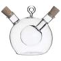 Vanselonsa Temperature Spice Bottle Oil And Vinegar Glass Sauce Jar Sealed Seasoning Storage Wine Bottles - Gravy Plastic Saucer Disposable Insulated Metal Warmer Ladle White Stainless S