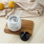 Mini Spice Jars Kitchenware ceramic seasoning jar three-piece creative set home