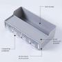 Seasoning Box Multifunctional Spice Jar Seasoning Box Kitchen Spice Storage Bottle Transparent Salt Pepper Cumin Powder Box Tools Drop Ship
