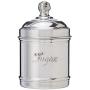 Italo Ottinetti Polished Aluminium Storage Canister Zucchero 10 cm, Metallic, One Size