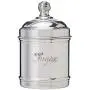 Italo Ottinetti Polished Aluminium Storage Canister Zucchero 10 cm, Metallic, One Size Italo Ottinetti Polished Aluminium Storage Canister Zucchero 10 cm, Metallic, One Size